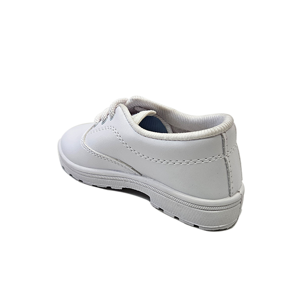 Lace White School Shoes